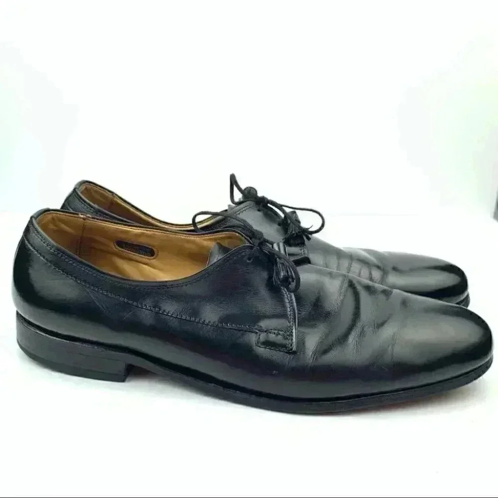 Allen Edmonds Mens Menton size 12 AA black Leather